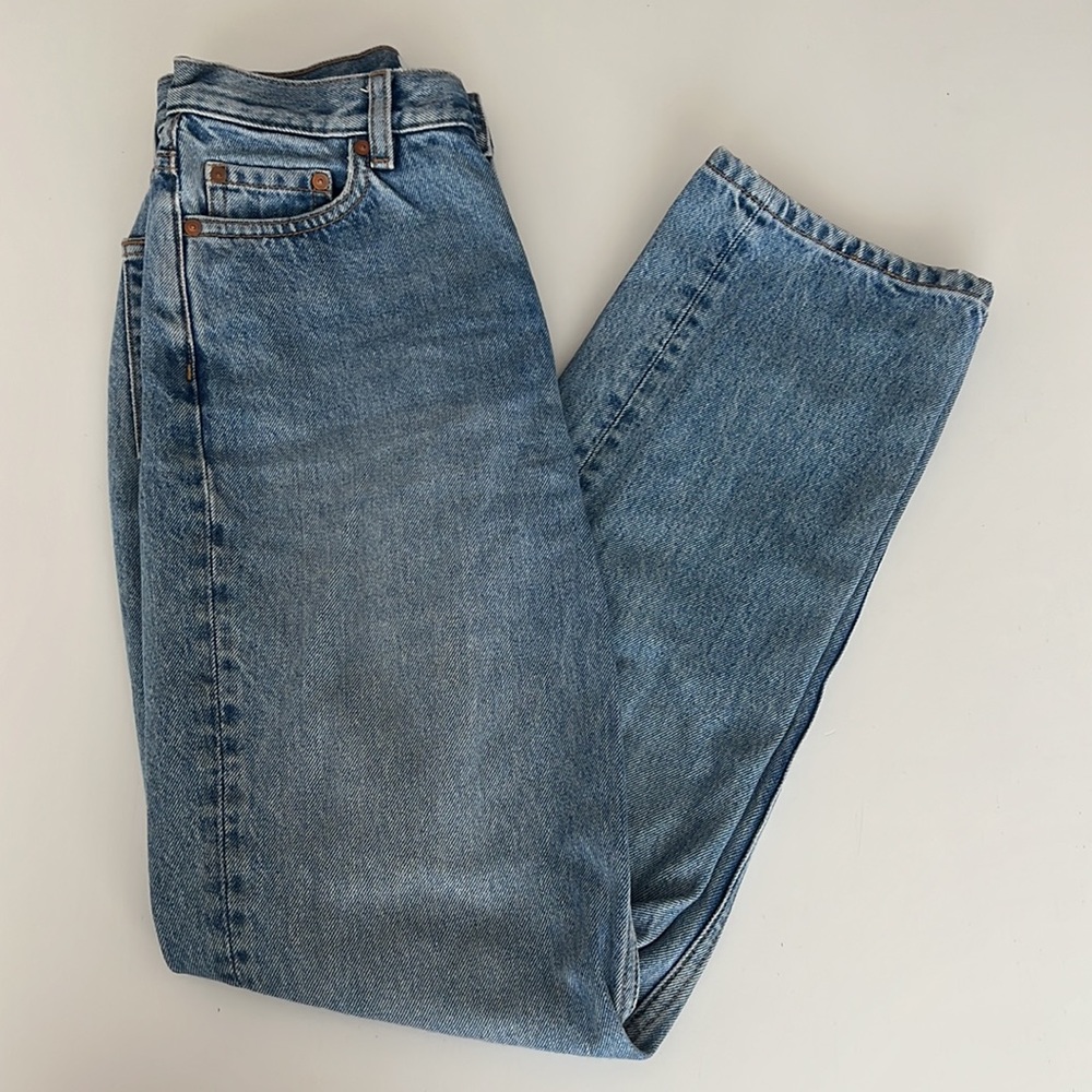 & Other Stories Straight Jeans Size 25 100% Cotton